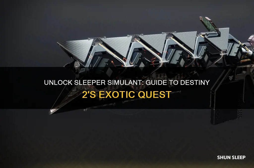 how do you get the sleeper simulant quest