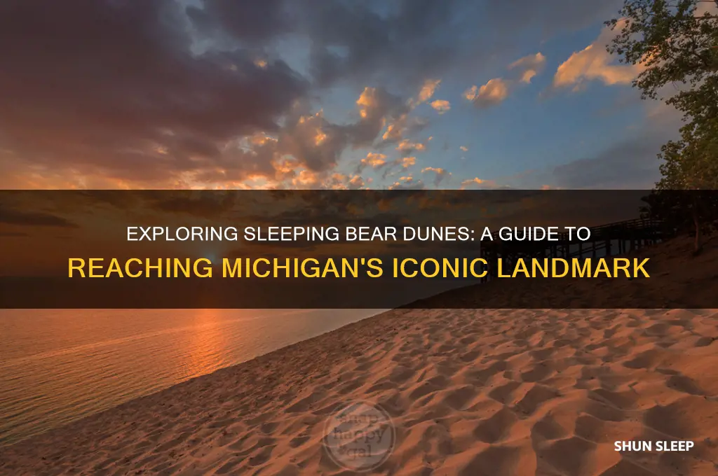 how do you get to sleeping bear dunes