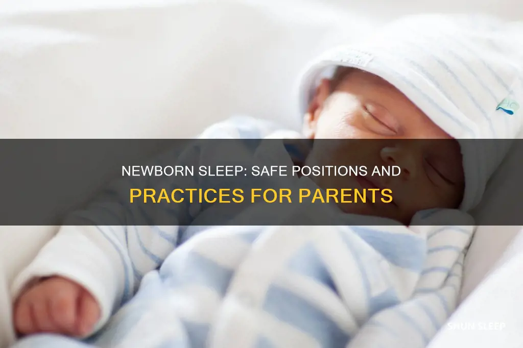 how do you lay a newborn to sleep