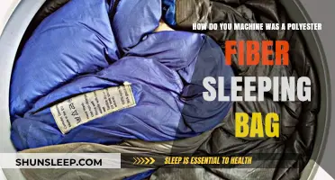 Machine Washing Polyester Sleeping Bags: A Step-by-Step Guide
