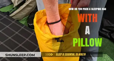 Smartly Pack Your Sleeping Bag with a Pillow