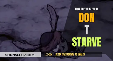 Don't Starve: Strategies for Sleep and Survival