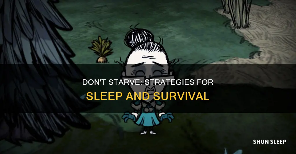 how do you sleep in don t starve