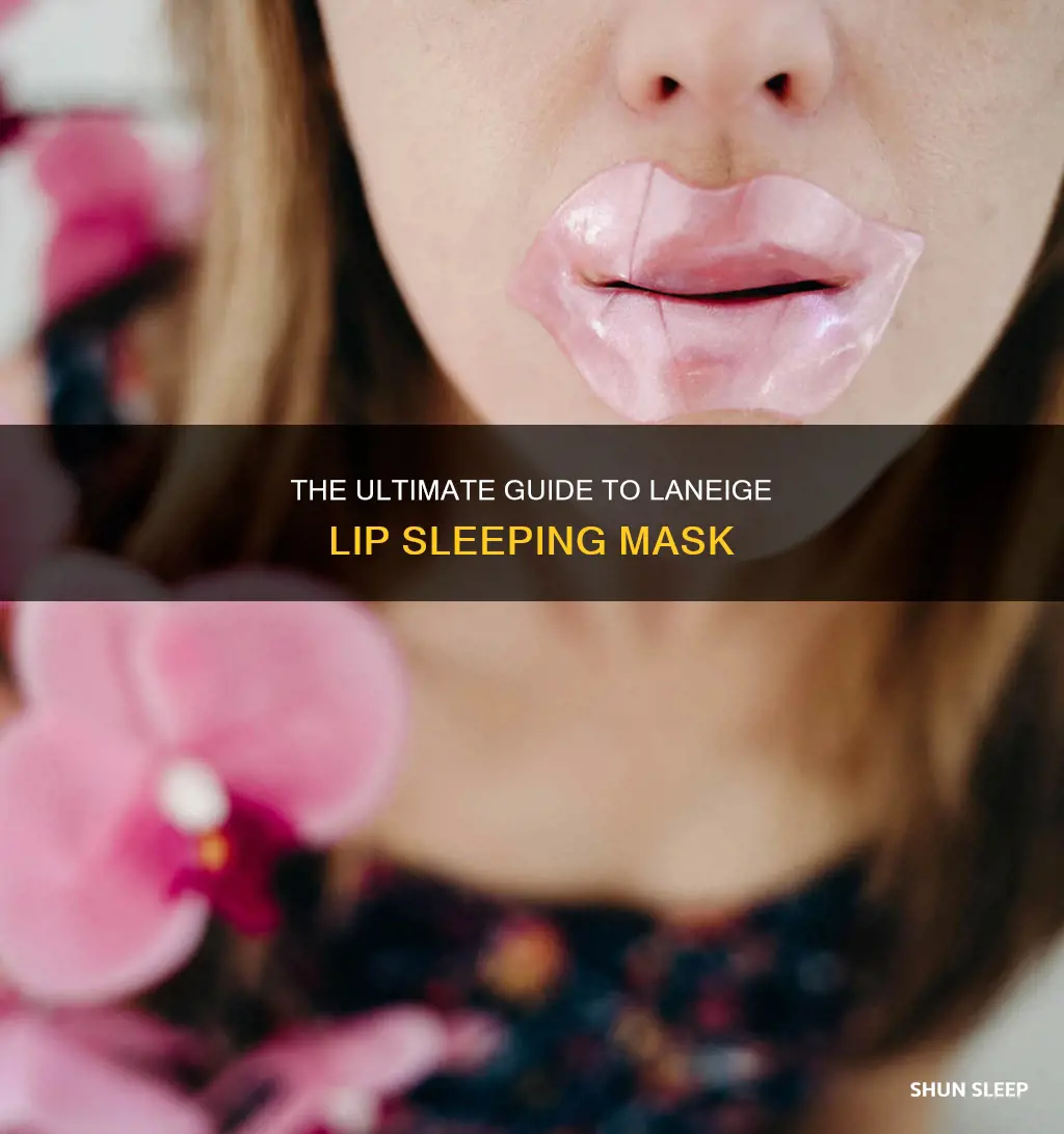 how do you use laneige lip sleeping mask