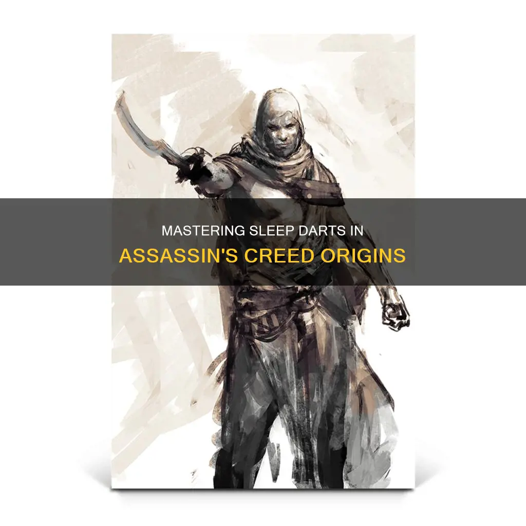 how do you use sleep darts in assassin