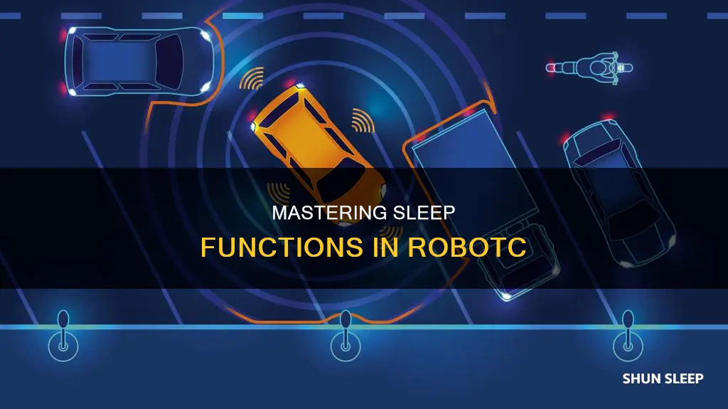 how do you use sleeps robotc