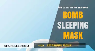 Belif Aqua Bomb Sleeping Mask: Application Tips and Tricks