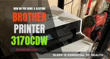 Waking Up Your Brother Printer 3170CDW: Easy Steps