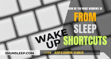 Wake Windows 10: Quick Sleep Shortcuts Unlocked