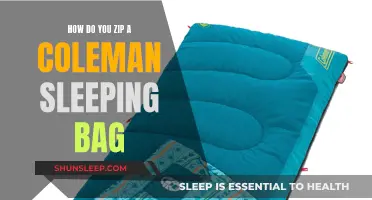 Coleman Sleeping Bag: Zipping for a Good Night's Rest