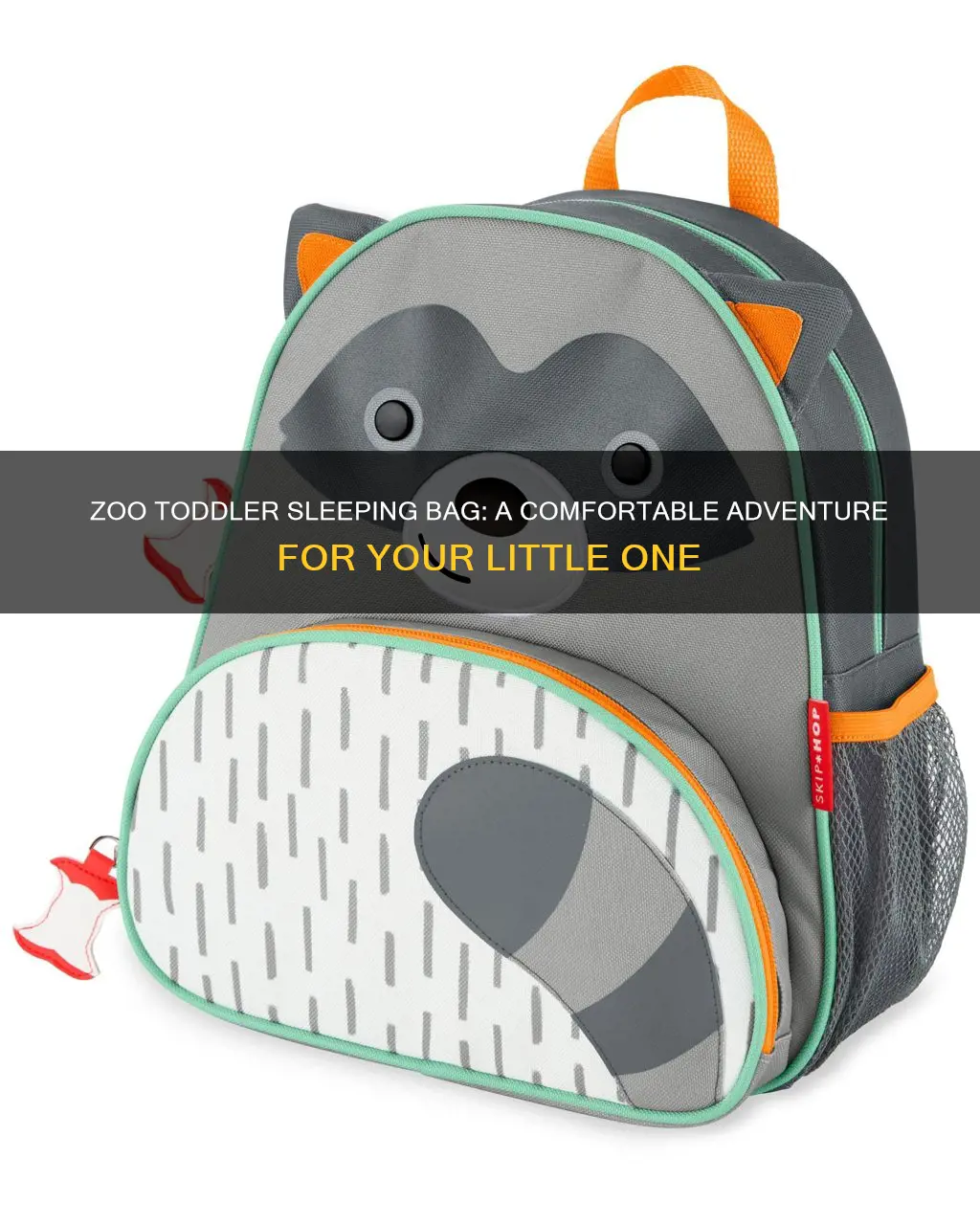 how do you zoo toddler sleeping bag