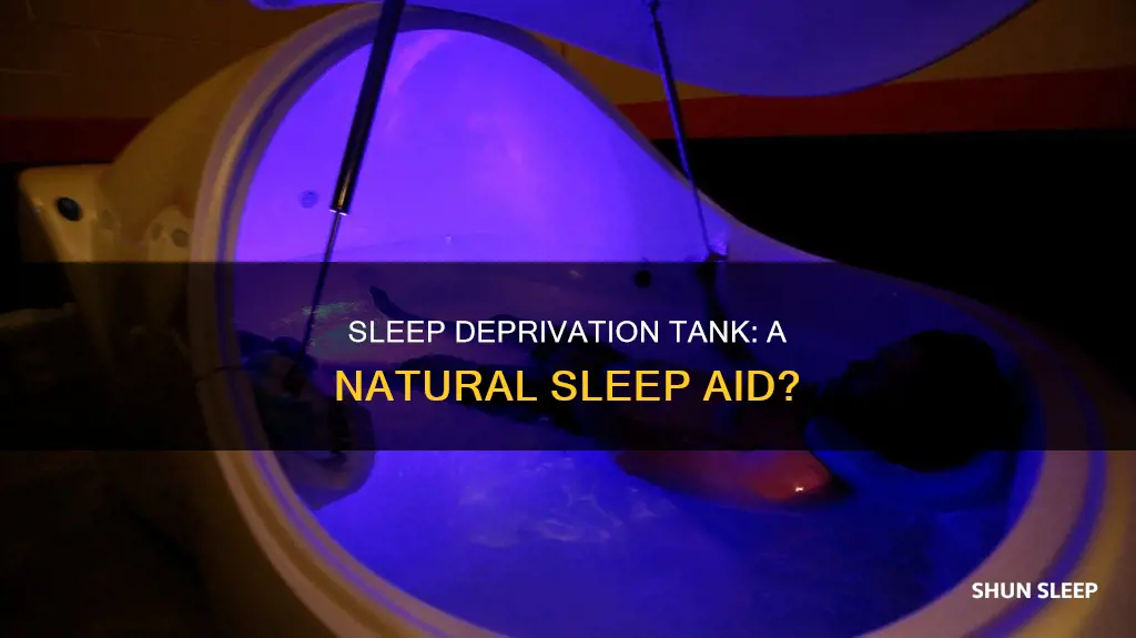 how doe a sleep deppration tank work