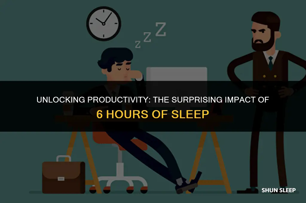 how does 6 hours of sleep affect you