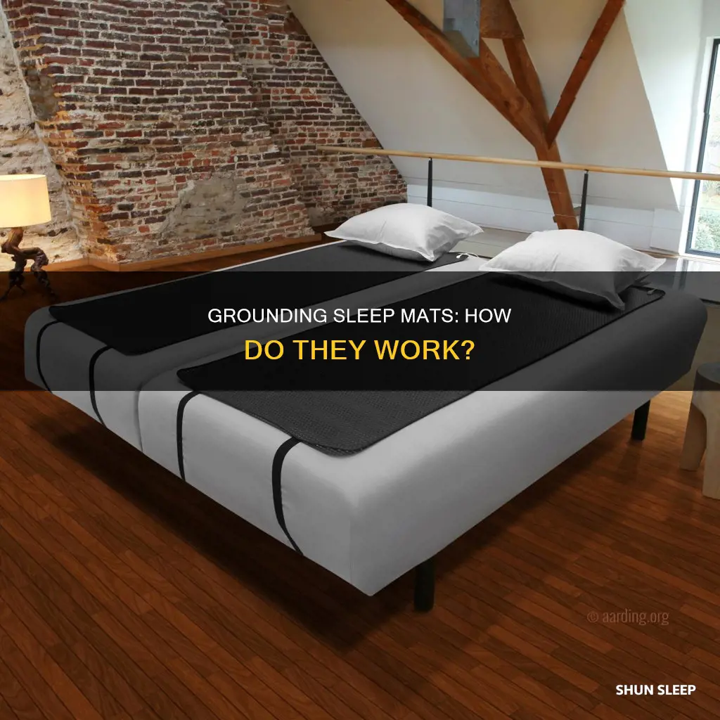 how does a grounding sleep mat work