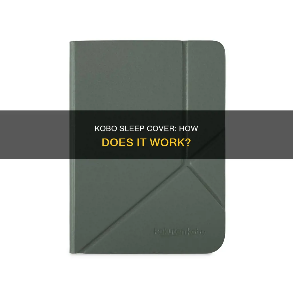 how does a kobo sleep cover work