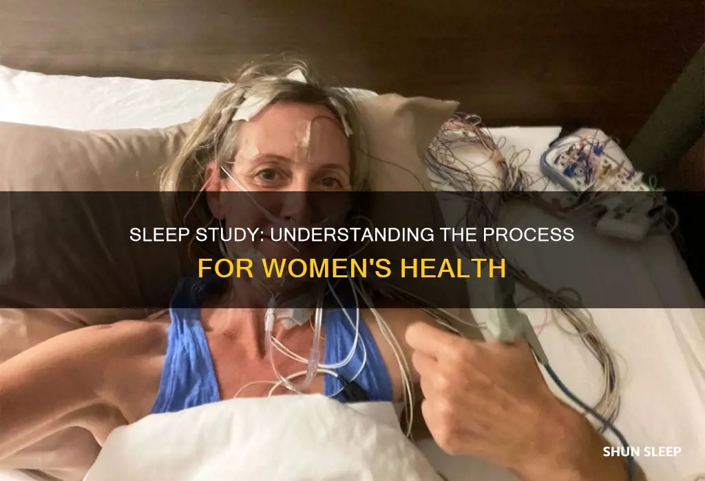 how does a sleep study work for a woman