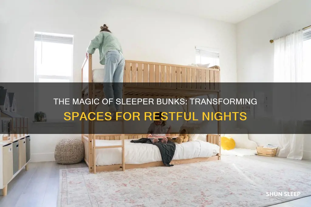 how does a sleeper bunk works