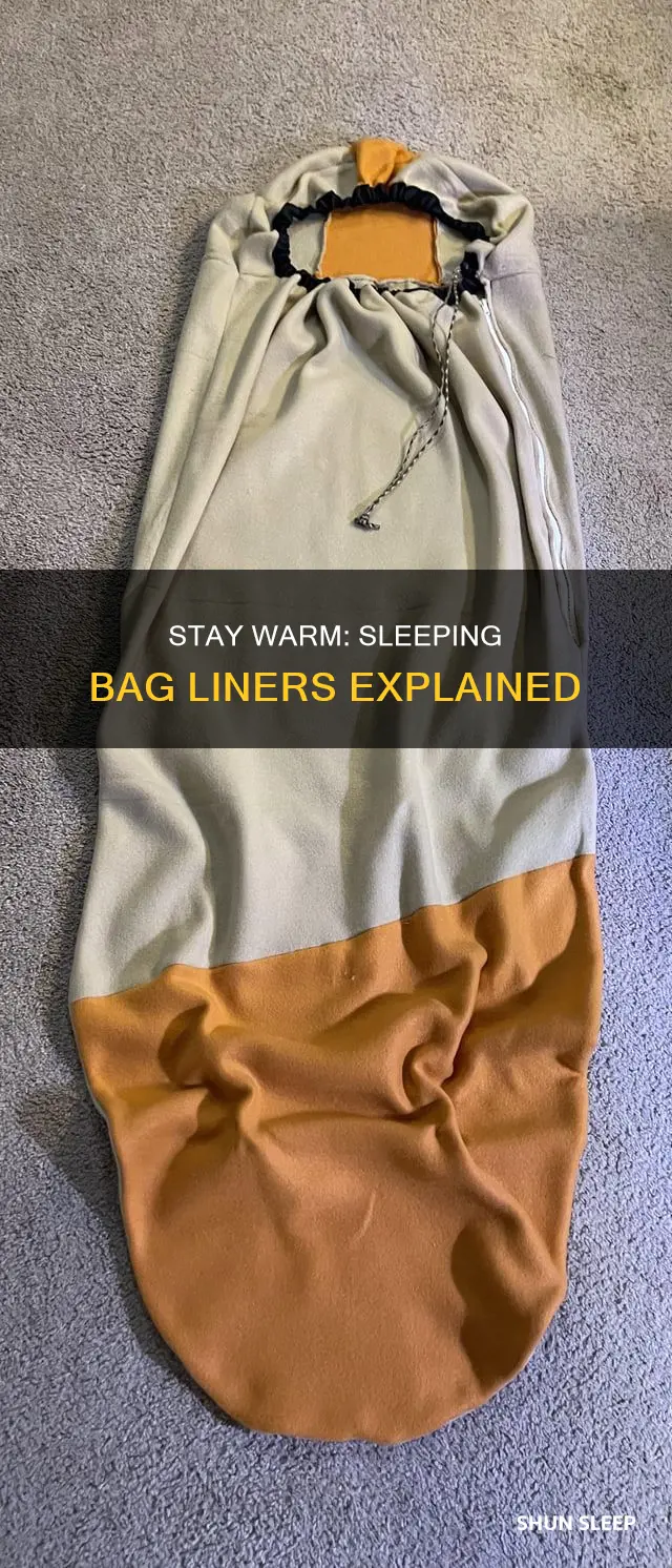 how does a sleeping bag liner work
