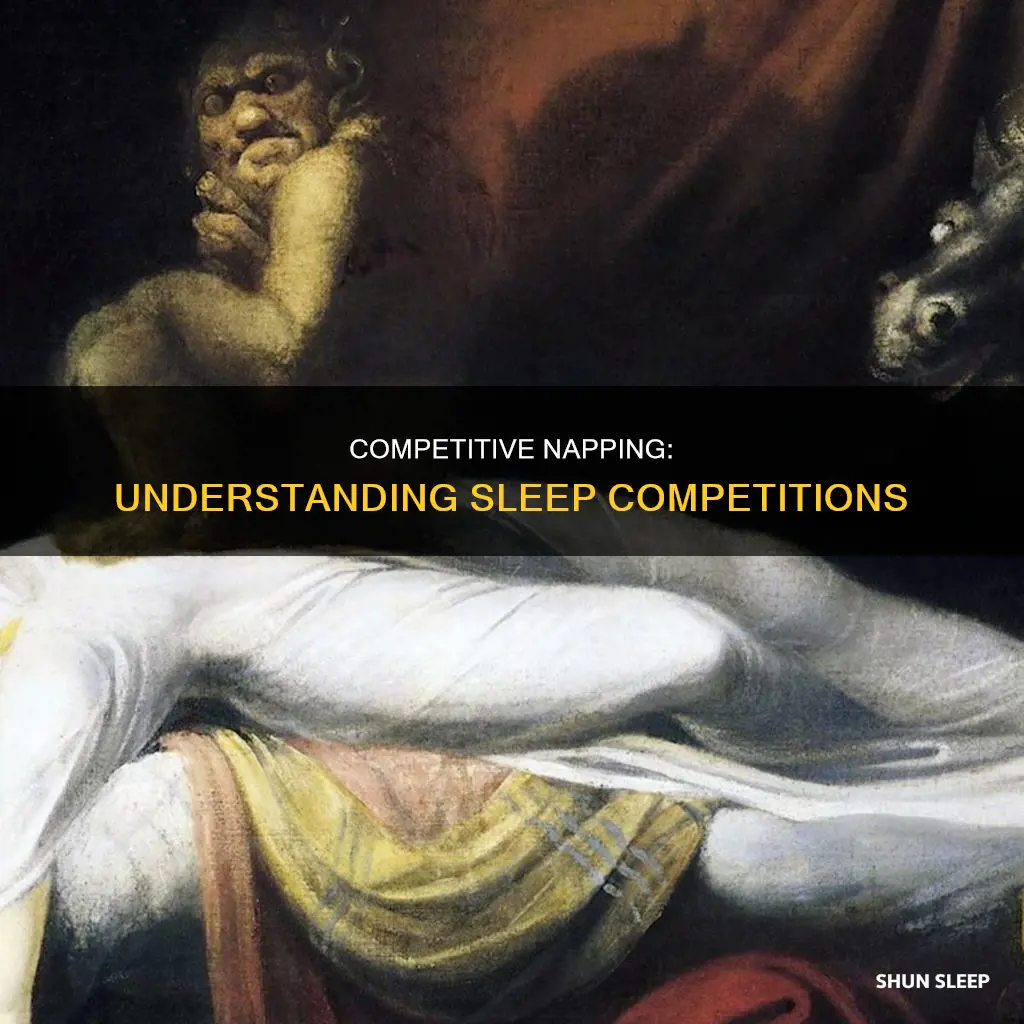 how does a sleeping competition work