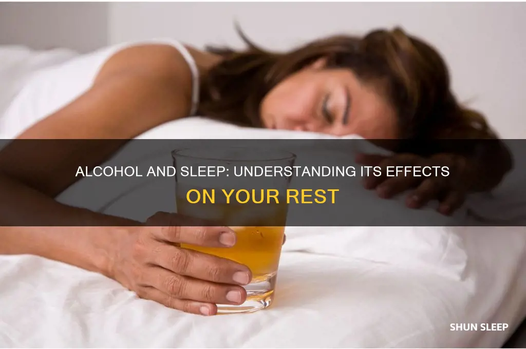 how does alcohol help you sleep