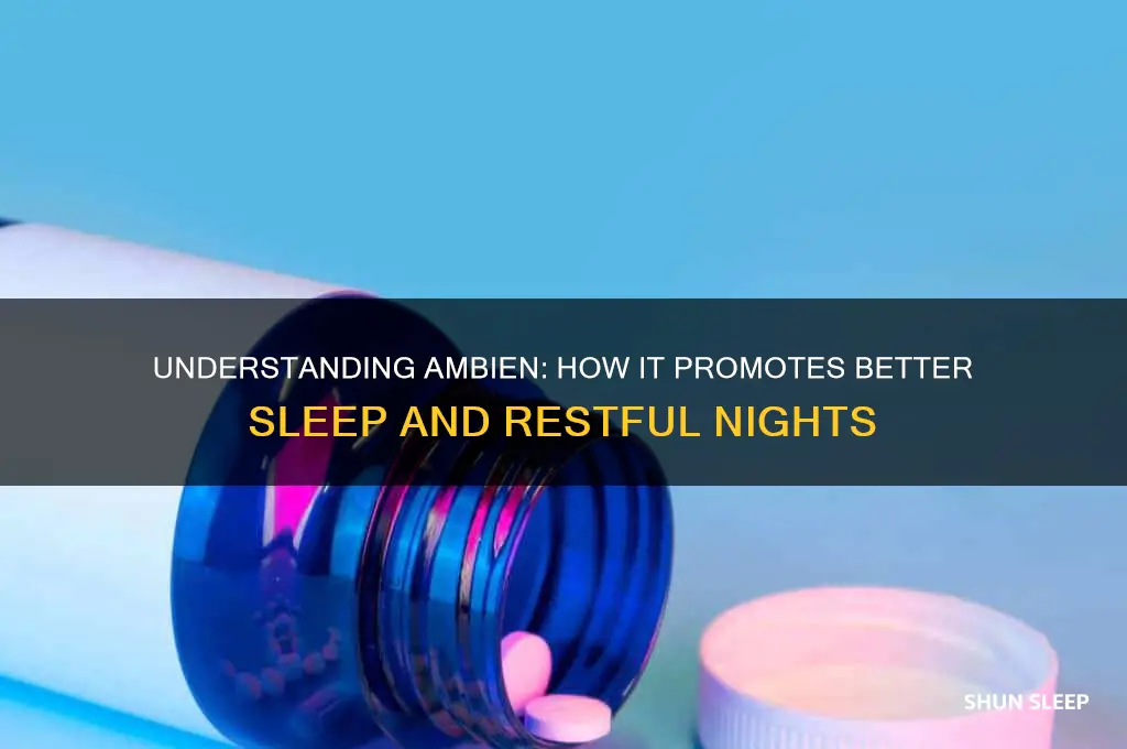 how does ambien help sleep