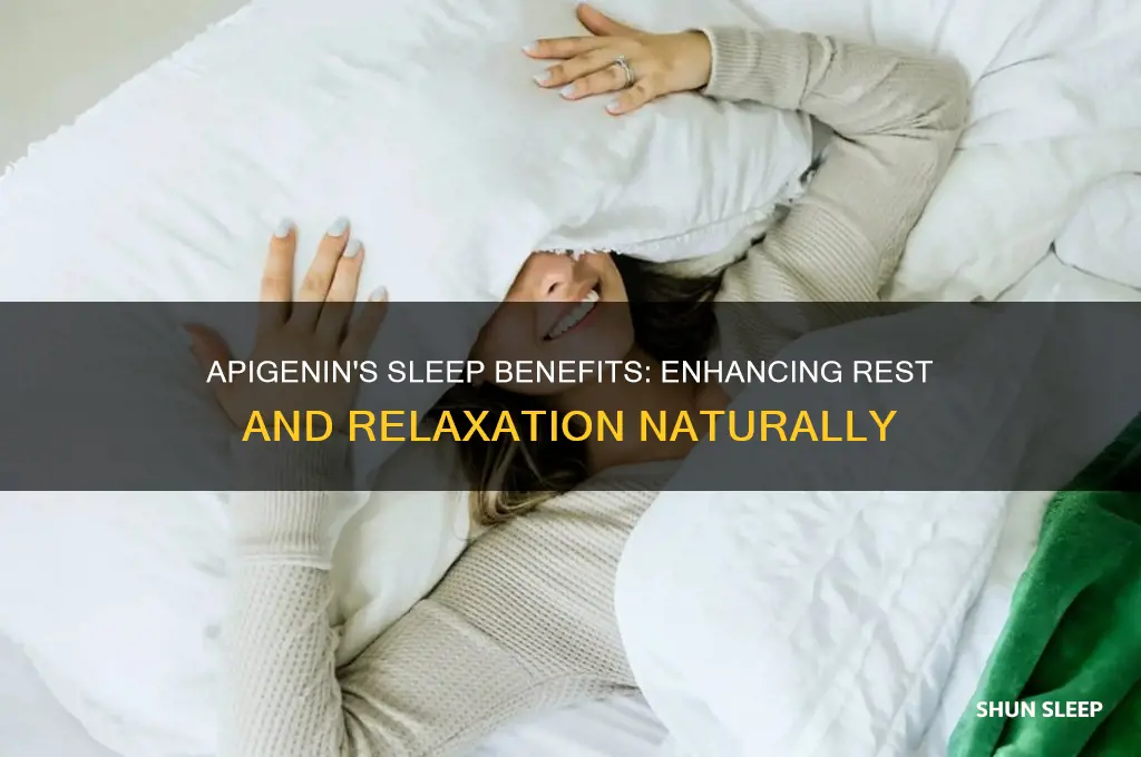 how does apigenin help sleep