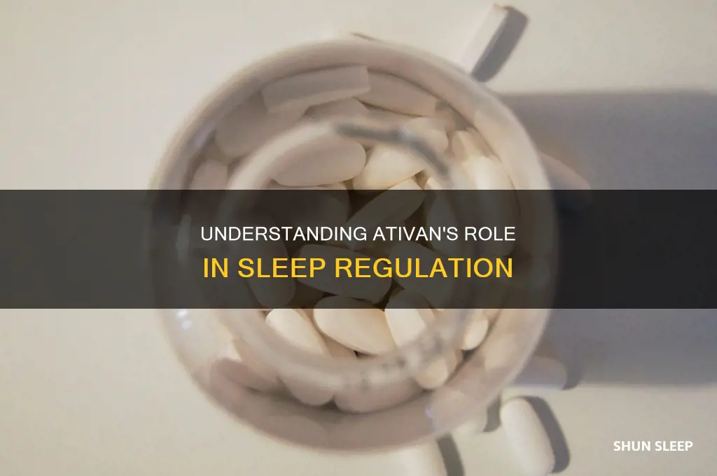 how does ativan work for sleep