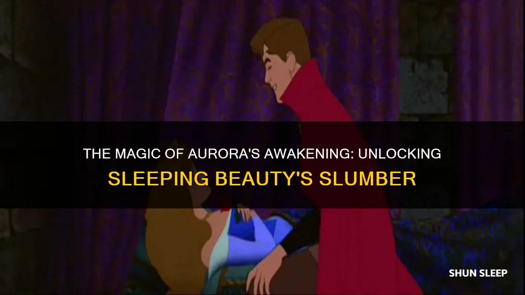 how does aurora wake up in sleeping beauty