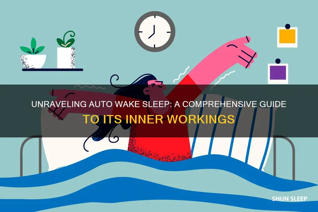 how does auto wake sleep work