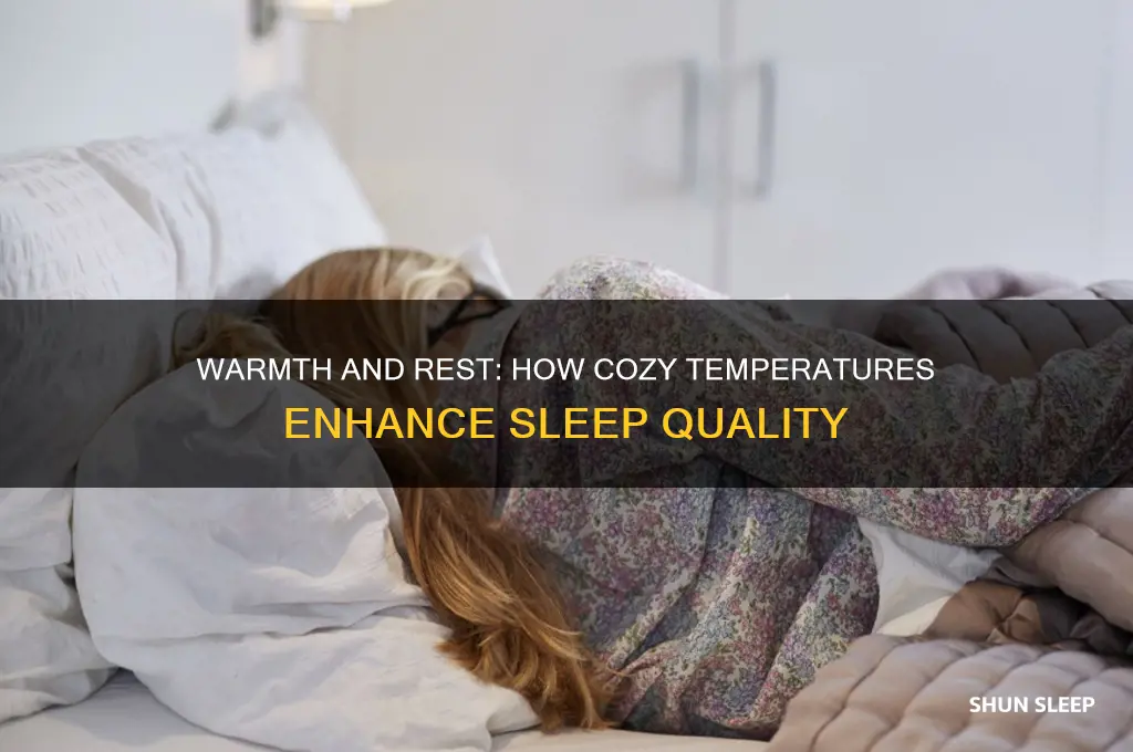 how does being warm help you sleep
