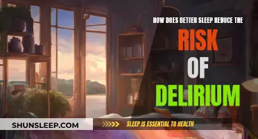 Better Sleep, Lower Delirium Risk: Here's Why