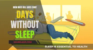 Bill's Sleepless Week: Surviving on No Sleep