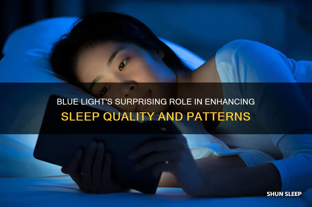 how does bluelight help you sleep better