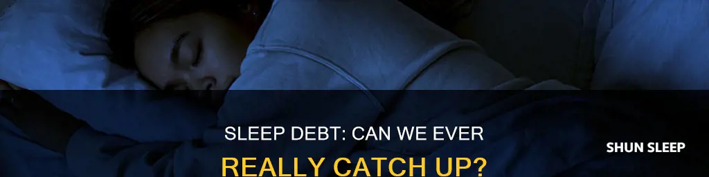 how does catching up on sleep work