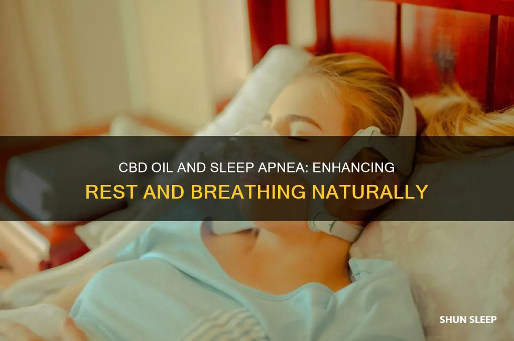 how does cbd oil help sleep apnea
