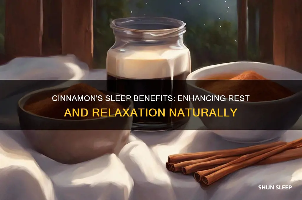 how does cinnamon help sleep