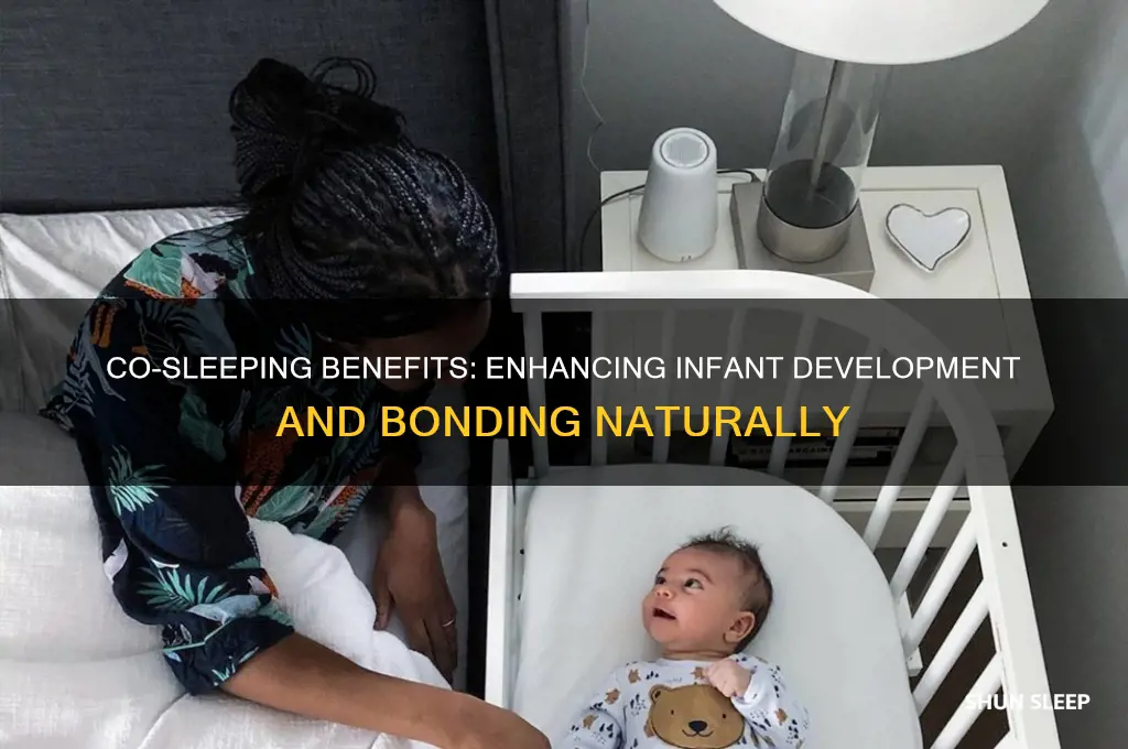 how does co sleeping cause help infant
