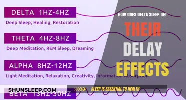 Unveiling Delta Sleep's Unique Delay Effects: Science Behind the Phenomenon