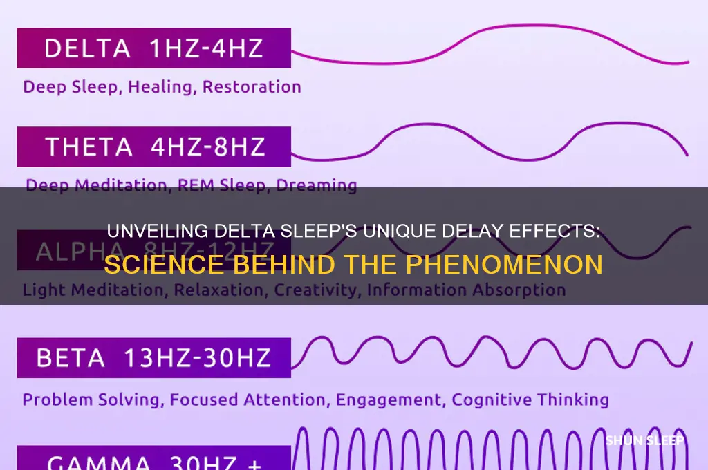 how does delta sleep get their delay effects