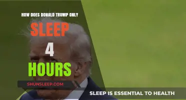 Unraveling the Mystery: How Donald Trump Thrives on Just 4 Hours of Sleep