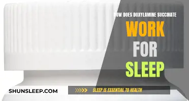 Doxylamine's Mechanism for Sleep: Understanding Succinate's Role