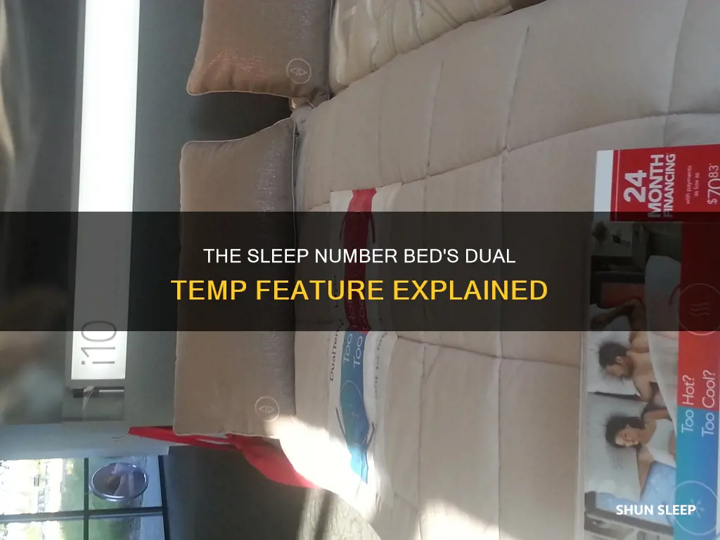 how does dual temp sleep number work