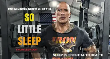 Dwayne Johnson's Sleep Secrets: How He Thrives on Minimal Rest