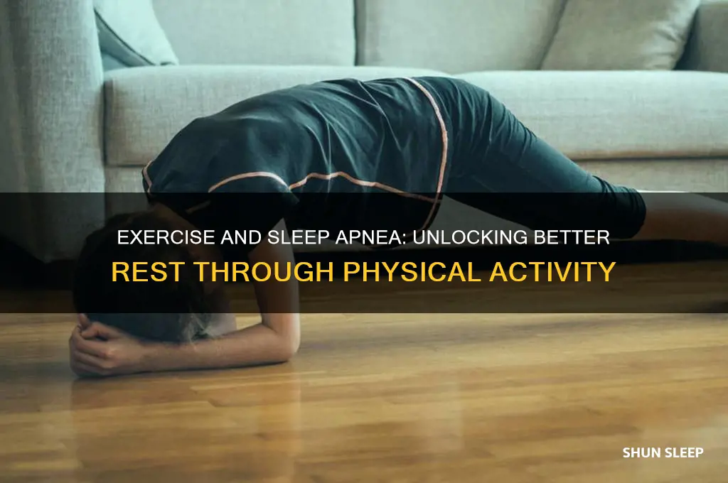 how does exercise help sleep apnea