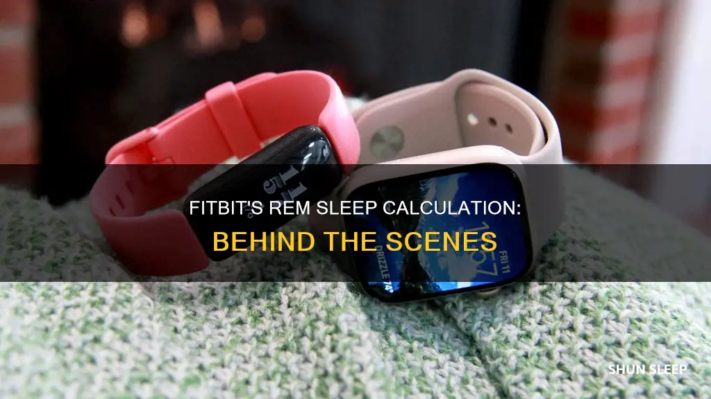 how does fitbit calculate rem sleep