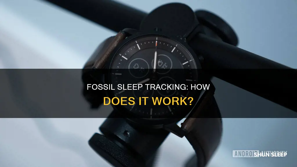 how does fossil sleep tracking work