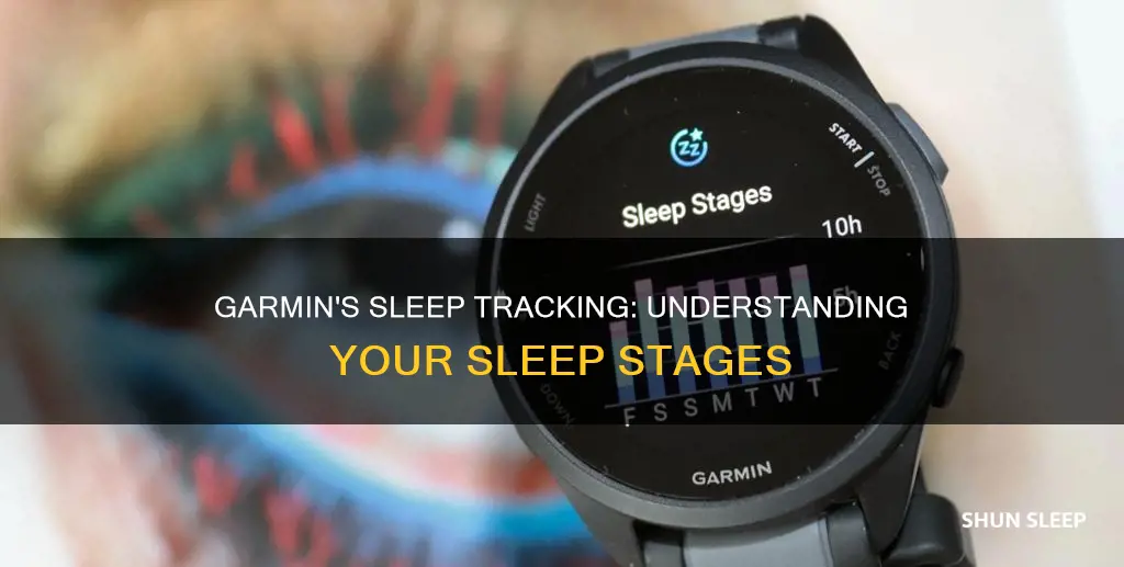 how does garmin track sleep stages