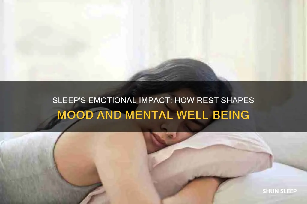 how does getting enough sleep effect us emotionally