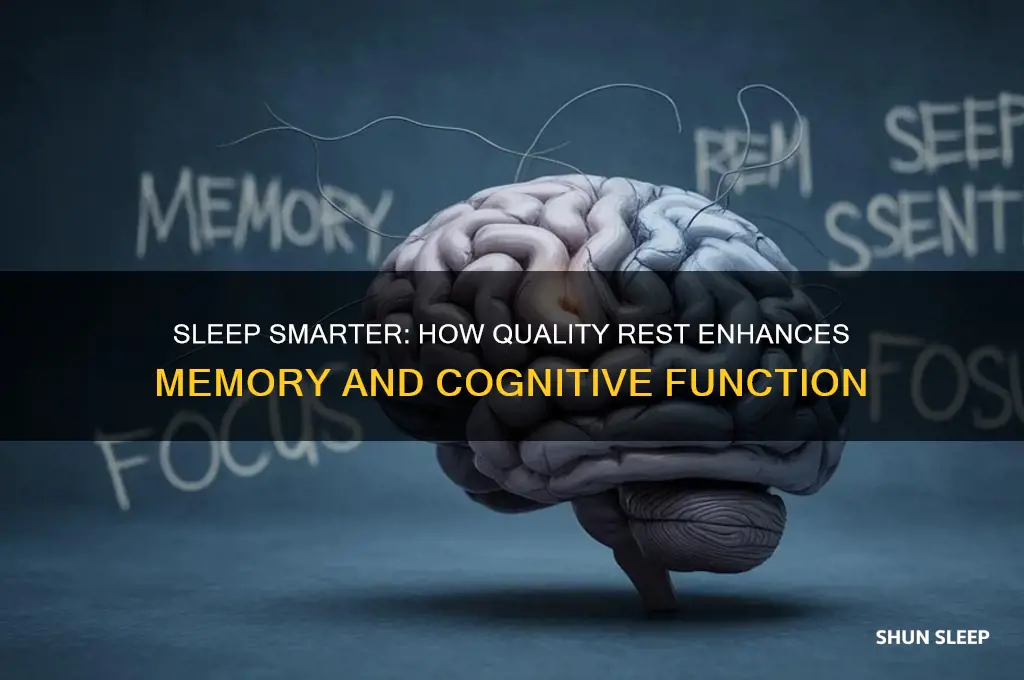 how does getting enough sleep improve memory