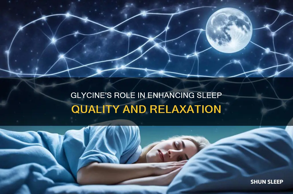 how does glycine help sleep